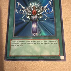 Yugioh Monster Reborn Ultra Rare DB1-EN133 NM - Image 3