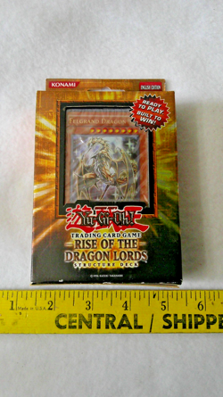 Yugioh Rise Of The Dragon Lords Structure Deck Sealed 1st Edition New - Image 1