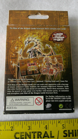 Yugioh Rise Of The Dragon Lords Structure Deck Sealed 1st Edition New - Image 5