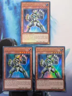 YuGiOh! Galaxy Soldier GFP2-EN105 Ultra Rare x 3 PLAYSET 1st Ed - Image 1