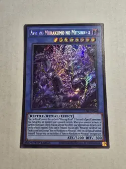 AME NO MURAKUMO NO MITSURUGI SECRET RARE L26D-ENM08 NEAR MINT YUGIOH - Image 1
