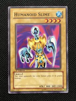 Humanoid Slime LON-003 Common 1st Edition Lightly Played USA English Yu-Gi-Oh! - Image 1