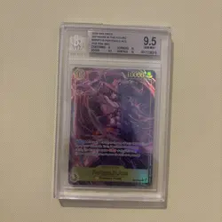 2024 ONE PIECE 500 YEARS IN THE FUTURE OP07119 PORTGAS.D.ACE ALT ART SEC BGS 9.5 - Image 1