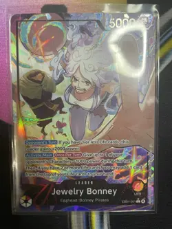 One Piece TCG OP15 -EB04 Jewelry Bonney Leader Alt Art EB04-001 NM - Image 3