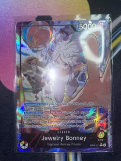 One Piece TCG OP15 -EB04 Jewelry Bonney Leader Alt Art EB04-001 NM - Image 4