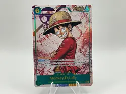 2025 One Piece TCG Monkey.D.Luffy Alt Art OP13-118 SEC Carrying On His Will - NM - Image 1