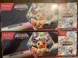Prismatic Evolutions – Surprise Box Bundle Lot of 2 Factory Sealed - Image 1