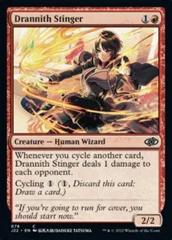 1x Drannith Stinger - Jumpstart 2022 - Near Mint, English - MTG! - Image 1