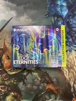 Magic The Gathering Edge Of Eternities Collector Omega Booster Box IN HAND - Image 1