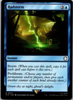 Magic the Gathering HP Radstorm Fallout Commander Free Shipping! - Image 1