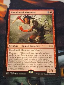 Bloodbraid Marauder - Modern Horizons 2 Magic the Gathering MTG - Image 1