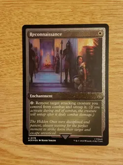 Reconnaissance NM Near Mint Foil Etched Universes Beyond: Assassin's Creed MTG - Image 1