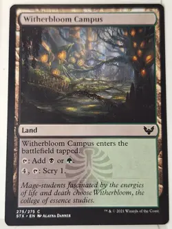 Witherbloom Campus - Strixhaven: School of Mages - Magic the Gathering MTG Nice! - Image 1