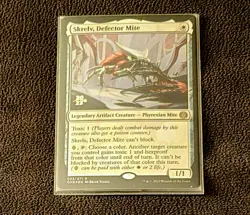 Magic The Gathering Skrelv, Defector Mite 033/271 Foil Rare 2023 Pre-Release - Image 1