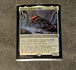 Magic The Gathering Skrelv, Defector Mite 033/271 Foil Rare 2023 Pre-Release - Image 2