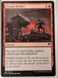 Dragon Fodder - Origins - Magic the Gathering MTG Nice! - Image 1