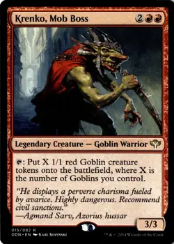 Krenko, Mob Boss R Duel Decks: Speed vs. Cunning 15 NM - Image 1