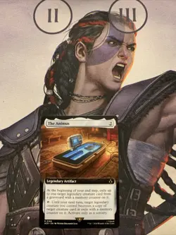 x1 The Animus - Extended Art R MTG Universes Beyond: Assassin's Creed M/NM, Engl - Image 1