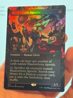 1X FOIL Shadowborn Apostle BORDERLESS 688 Extremely Rare SLD Bonus MTG Magic EDH - Image 2