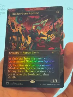 1X FOIL Shadowborn Apostle BORDERLESS 688 Extremely Rare SLD Bonus MTG Magic EDH - Image 3