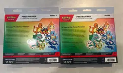 (2) x Pokemon TCG First Partner Illustration Collection Series Box SEALED - Image 2