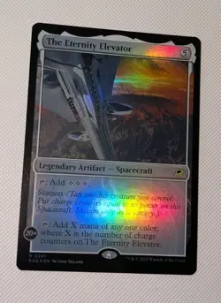 MTG *FOIL* Edge Of Eternities Rare THE ETERNITY ELEVATOR NM - Image 1
