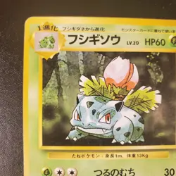 Japanese Ivysaur Base Set No. 002 Pokemon Uncommon - LP - Image 4