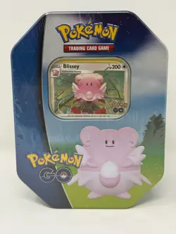 Pokemon TCG Pokemon Go Blissey Tin - 2022 Brand New Factory Sealed - Image 1