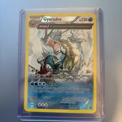 Gyarados Half Art 21/98 Reverse Holo Pokemon Ancient Origins 2015 - Image 1