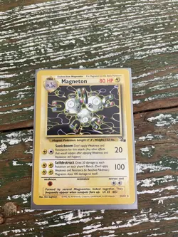 Non Holo Magneton - 26/62 Pokemon 1999 - Fossil - Image 1