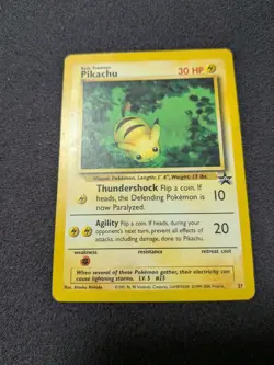 Pikachu 27/53 Wotc Pokemon TCG Black Star Promo - Image 1