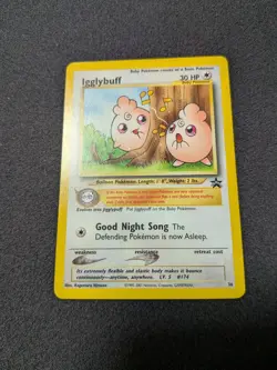 Pokemon TCG Igglybuff Promo WoTC Promo 36/53 - Image 1