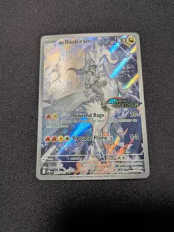 Pokemon N's Reshiram 167/159 Journey Together Stamped Promo NM - Image 1