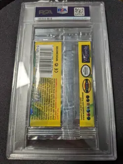 1999 Pokemon Base Set Unlimited Booster Pack PSA 8 Long Pack Venusaur Art - Image 2