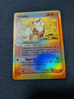 Pokemon Arcanine 15/100 EX Sandstorm Rare Reverse Holo - Image 1