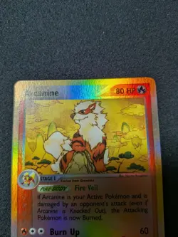 Pokemon Arcanine 15/100 EX Sandstorm Rare Reverse Holo - Image 3