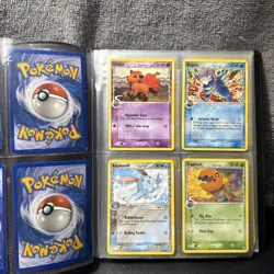 Pokemon Delta Species Lot - Most from 2006. Comes with binder as shown. - Image 2