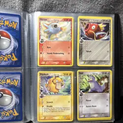 Pokemon Delta Species Lot - Most from 2006. Comes with binder as shown. - Image 4