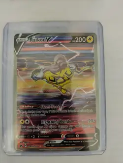 Pokemon TCG Raikou V Crown Zenith: Galarian Gallery Gg41/Gg70 Holo Ultra Rare - Image 1