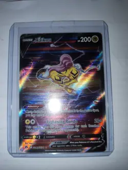 Pokemon TCG Raikou V Crown Zenith: Galarian Gallery Gg41/Gg70 Holo Ultra Rare - Image 2