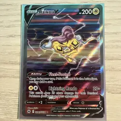 Pokemon TCG Raikou V Crown Zenith: Galarian Gallery Gg41/Gg70 Holo Ultra Rare - Image 1