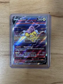 Pokemon TCG Raikou V Crown Zenith: Galarian Gallery Gg41/Gg70 Holo Ultra Rare - Image 1