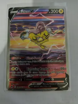 Pokemon TCG Raikou V Crown Zenith: Galarian Gallery Gg41/Gg70 Holo Ultra Rare - Image 1