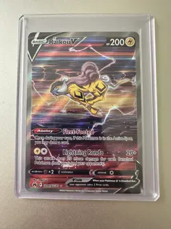 Pokemon TCG Raikou V Crown Zenith: Galarian Gallery Gg41/Gg70 Holo Ultra Rare - Image 2
