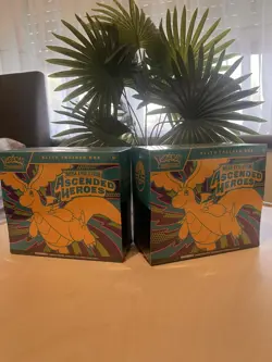 2X POKEMON MEGA EVOLUTIONS ASCENDED HEROES ELITE TRAINER BOX 🔥SEALED MINT 💎 - Image 2