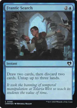 Frantic Search C Commander Masters 96 LP Foil - Image 1