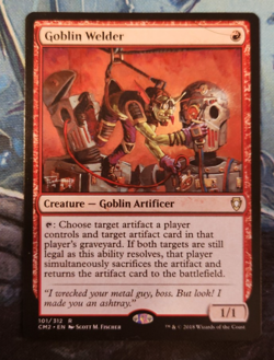 Goblin Welder Commander Anthology Volume II - NM - Image 1