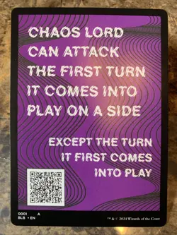 MTG TCG Bloomburrow Coruscation Mage Token 0017 Regular Token - Image 2