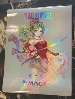 Magic The Gathering Final Fantasy Holo Foil Promotional Poster Terra - Image 1