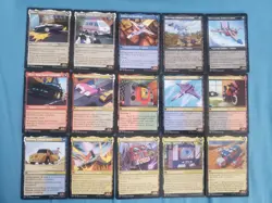 MTG Magic Transformers Brothers' War 15 Card Set With Tokens Nm/M Commander - Image 2